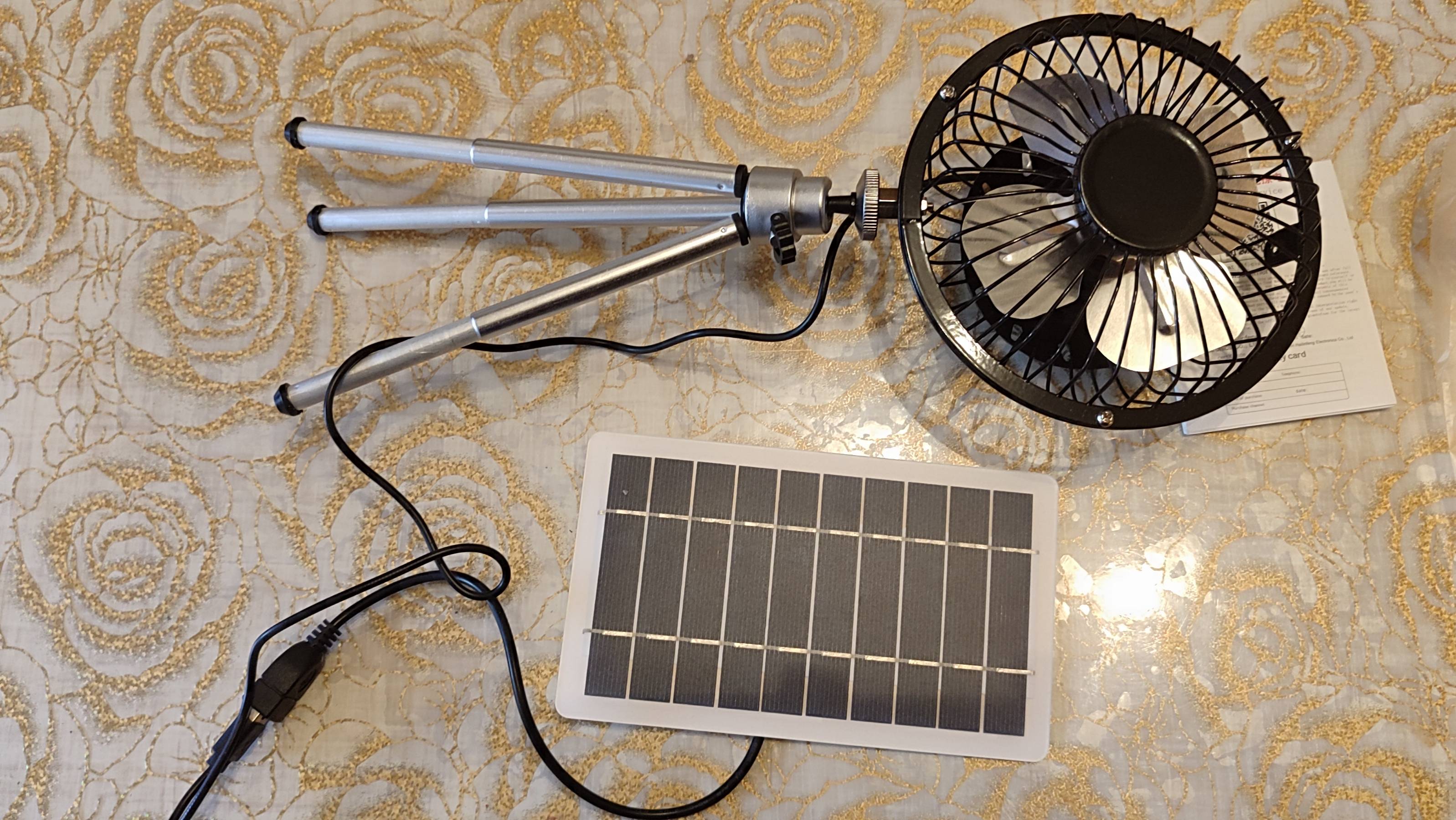 Вентилятор на солнечной энергии смотреть онлайн