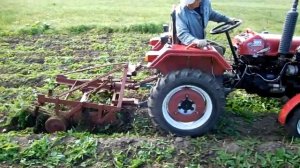 Мини-трактор ХТ-180 с картофелекопалкой 1