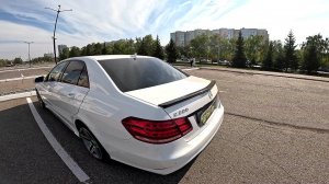 2014 Mercedes-Benz E200 2.0L 184 ТЕСТ-ДРАЙВ.