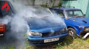Применение аэрозольного огнетушителя "ШАКАЛ" в автомобиле