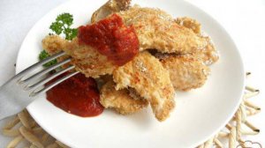 Фитнес наггетсы в овсяной панировке