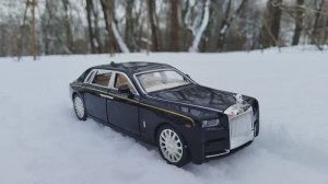 Обзор модели Rolls-Royce Phantom седьмого поколения в масштабе 1:24