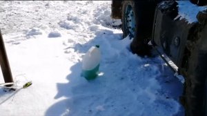 Необычный день, 30.04.18, работаю на мтз бкм 205, бурю ямы!