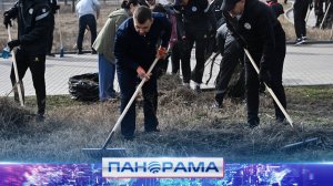 ⚡️ «Сделать наш дом чище» – Глава ДНР вместе с молодёжью вышел на субботник