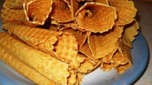 Вафли сладкие домашние