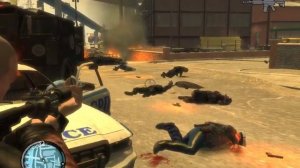 Играю в  GTA 4 взрываю машины и вертолёты с рпг  Grand Theft Auto IV Выпуск 16