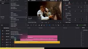 How to export 📁 .xml from Davinci Resolve