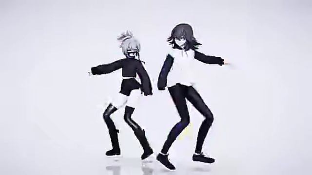 Аниме  MMD Хочешь со мной