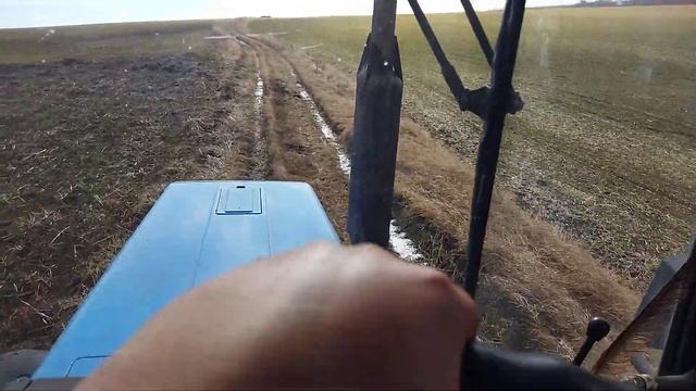Трактор МТЗ 892 по болоте