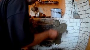 Ok ART BETON Stove АРТ Бетон Печка ХУТОР TEGE