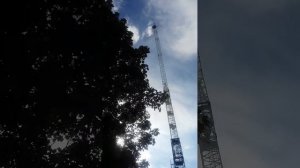 прыжок из люльки башенного крана