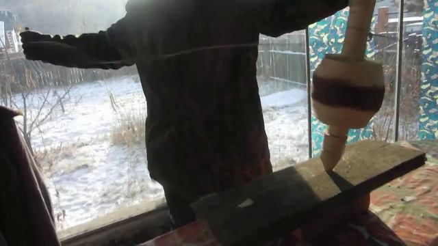 разведение огня волчком