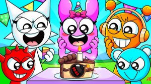 Спрунки - Мультики про Спрунке веселый ДЕНЬ РОЖДЕНИЯ| МУЛЬТФИЛЬМЫ SPRUNKI