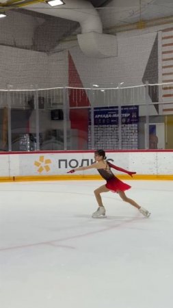 Кира Сивуха, контрольные прокаты школы ST, 2Lz+2T+1A+seq 9.03