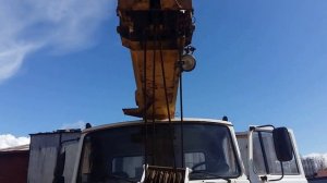 Обзор Маз КС5576К Автокран 32 тн