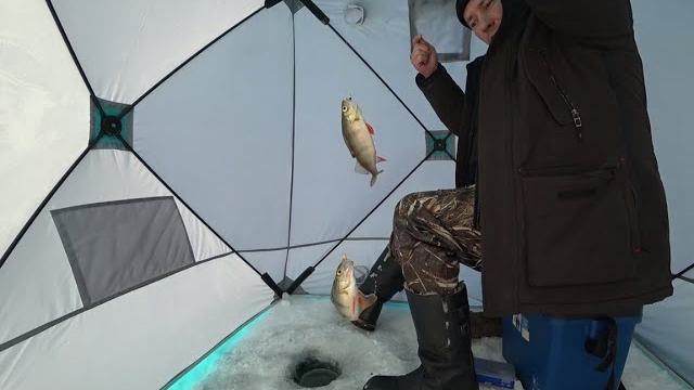 Ловля окуня на мормышку. смотреть онлайн