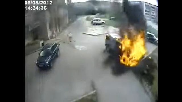 Поджог Hummer H2