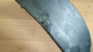 Ремонт клюшки карбоном. Результат