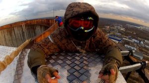 Градирня! Прыжки с веревкой в Санкт Петербурге