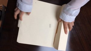 How to make a Simple Display Tent from a Manila Folder