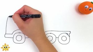 Как нарисовать автобус