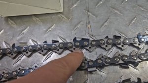 Цепи пильные STIHL и BRAIT для бензопилы STIHL MS 361 - сравнение