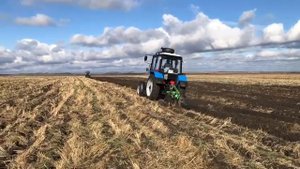 Трактор МТЗ-82 на газу. Пропан (100% замещение)