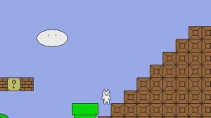 Syobon Action Ultimate - 1-1 Gameplay