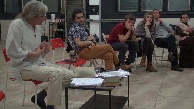 Фрагмент репетиции театра "Ангар 23", 22.12.14 смотреть онлайн