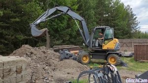 Mecalac 714MW демонстрация для покупателей