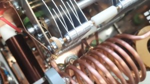 Монтаж п-контура и коммутации усилителя на 2х ГУ-74Б.