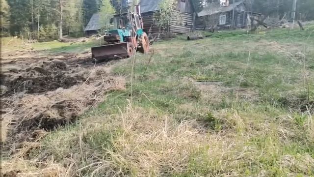 Разрабатываю целину на огороде. смотреть онлайн