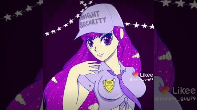 Фиолетовая Девушка