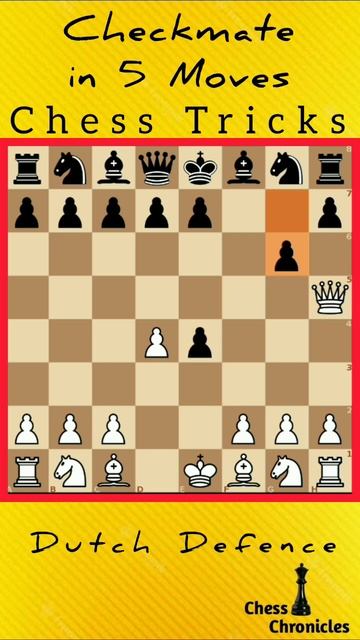 Checkmate in 5 Moves: Chess Tricks & CHESS TACTICS #chess #chessgame #chesstactics #chessopenings