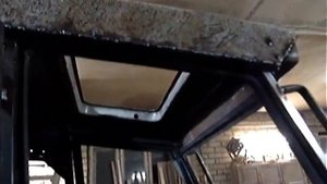 Самодельный мини погрузчик с кабиной