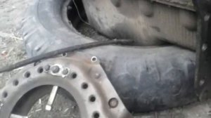стыковка д-240 и коробка зил!