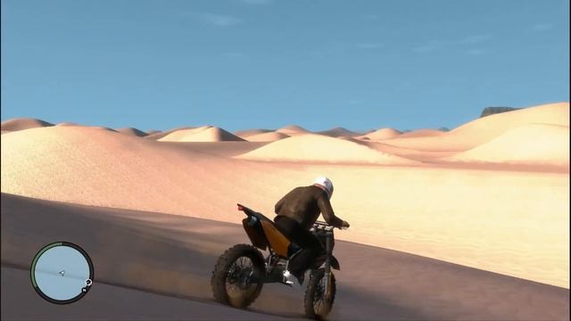 GTA IV: Desert IV Stunting Gameplay смотреть онлайн