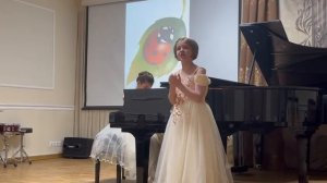 И. Брамс.  "Божья коровка " Исп. Туисова Анна и Малахова Сабрина.