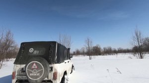 УАЗ и жиперский пес. тест понижайки 3.3