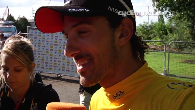 Fabian Cancellara on retaining Yellow Jersey after Stage 2, Tour de France смотреть онлайн