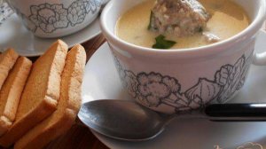 Греческие фрикадельки в яично-лимонном соусе