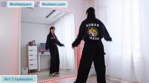 Step by Step JENNIE - like JENNIE (Chorus 2 + dance break) #dancetutorial
