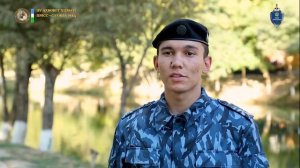 IIV Akademiyasi o‘quv poligonida 1-bosqich kursantlari bilan uchrashuv