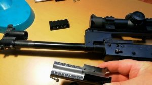 Сайга 410 к 04. Устанавливаем трубчатое цевье.