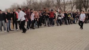 Стенка на стенку. Палки, арматура, разбили голову