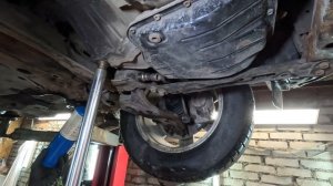 RAV4 2.0 2010г.в. (1AZ-FE) ~330т.км. Замена передних рычагов и переднего стабилизатора. 4K