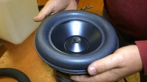 Замена подвеса на сабвуферной головке JL Audio 8W7