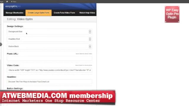 How to Put Optin Form Over Video Easy Optin Pro WordPress Plugin смотреть онлайн