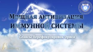Мощная активизация ИММУННОЙ СИСТЕМЫ (Сеанс 29). Орис Орис