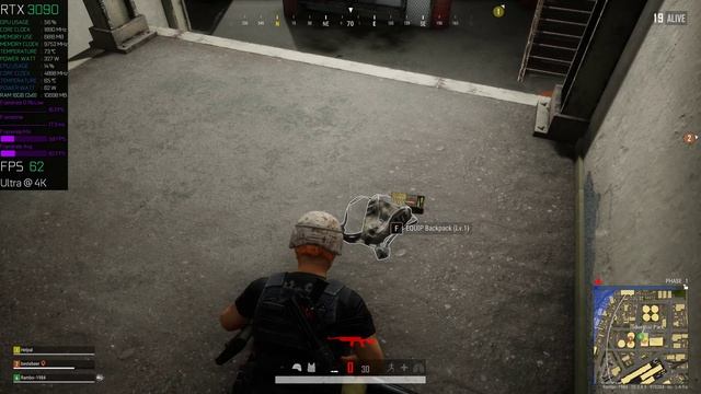 PUBG | RTX 3090 | i9 10900K 4,9 GHz | Ultra Settings | 2160p